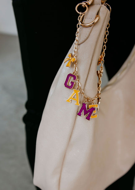 Football Game Day Bag Charms product view