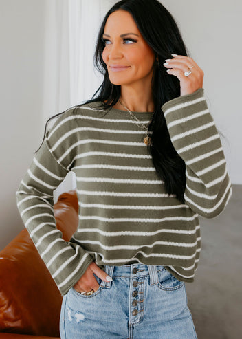 Seville Striped Sweater