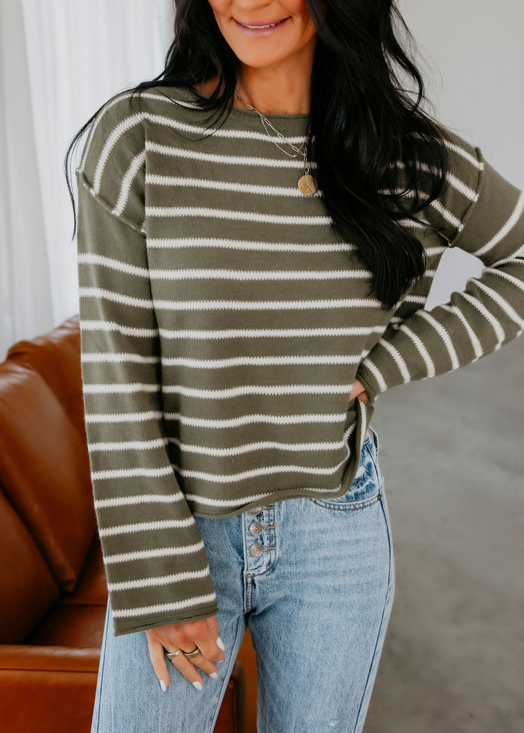 Seville Striped Sweater