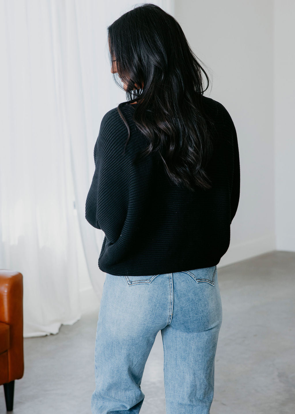 Esther Ribbed Knit Sweater