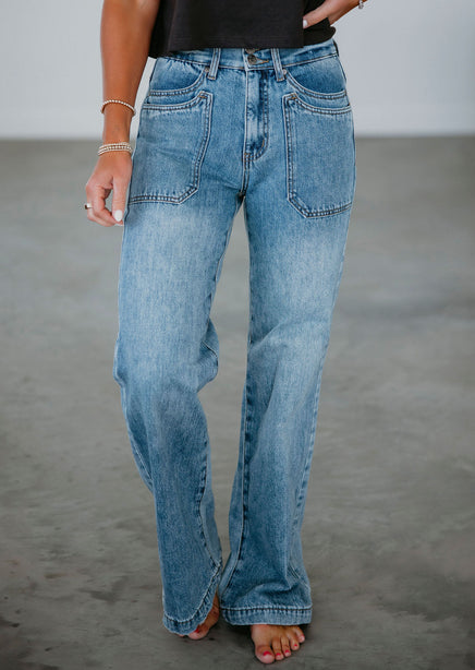 Annika Saige Wide Leg Jean product view