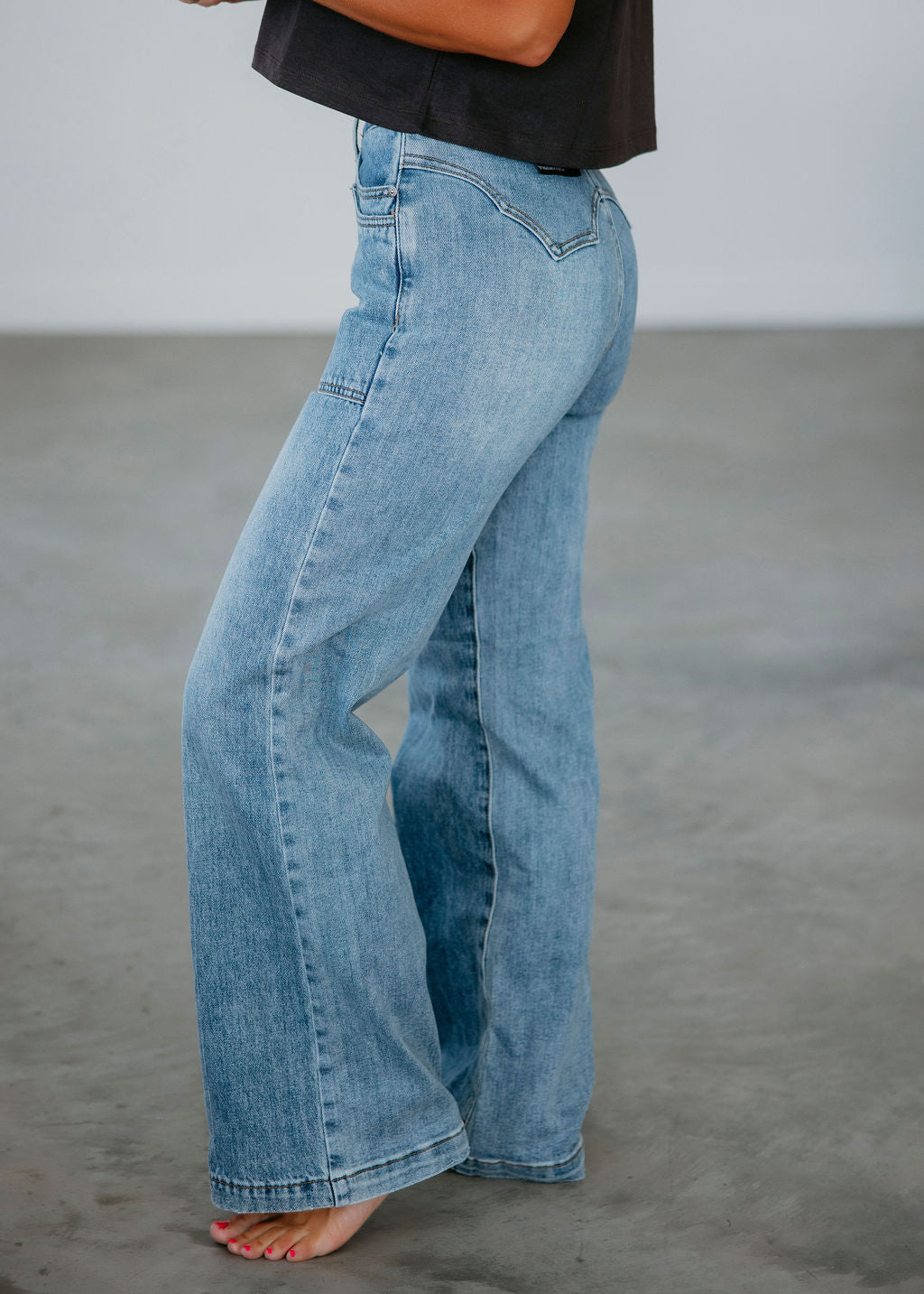 Annika Saige Wide Leg Jean