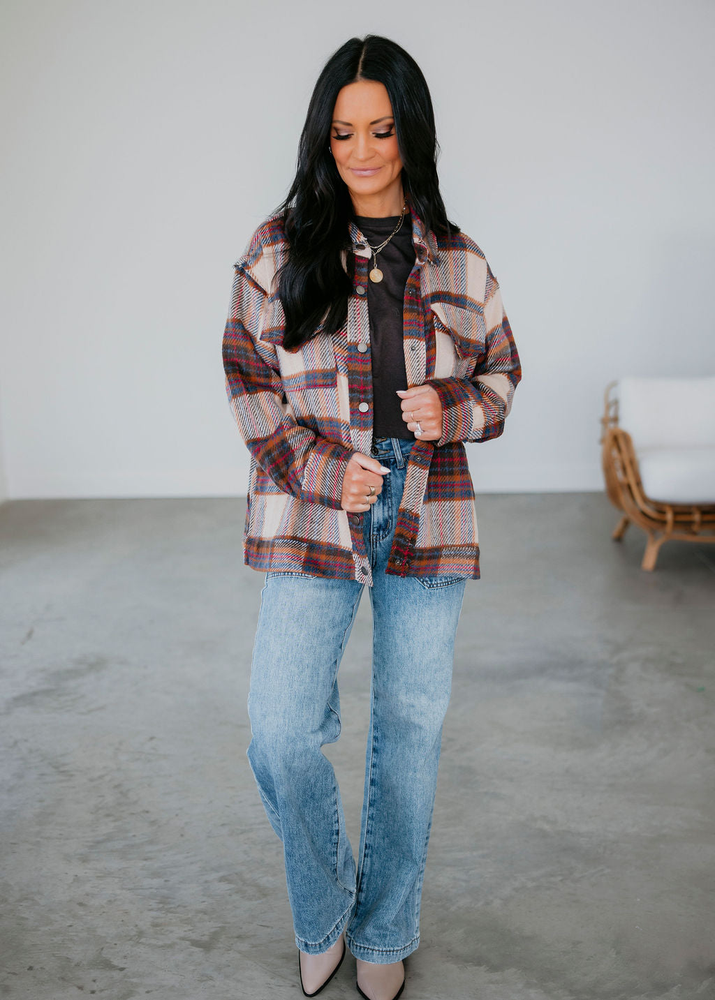Sylvan Plaid Shacket