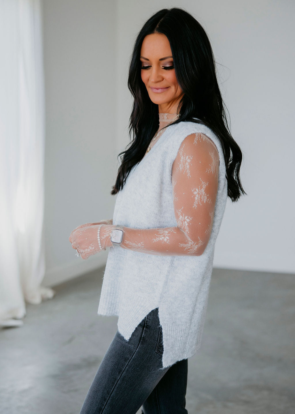 Lesley Knit Sweater Vest