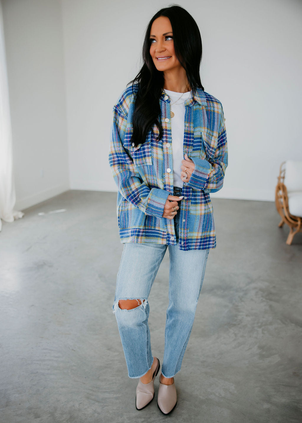 Sylvan Plaid Shacket