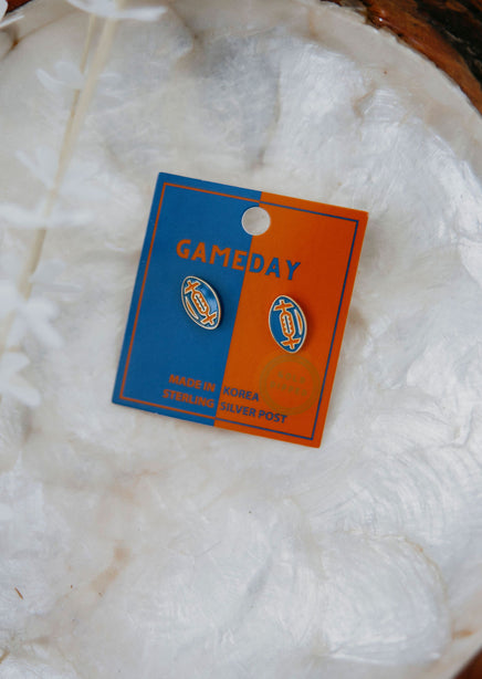 Gameday Football Stud Earrings product view