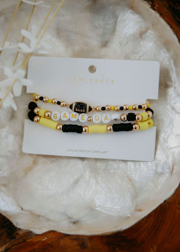 Game Day Beaded Bracelet