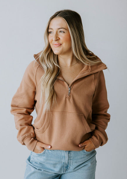 Bennett Half Zip by Lily & Lottie product view
