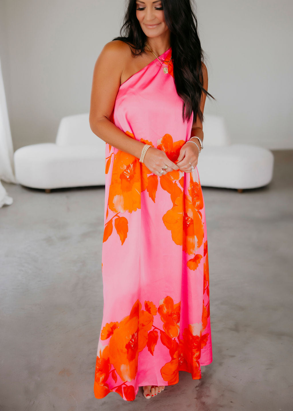 Glena Floral Maxi Dress