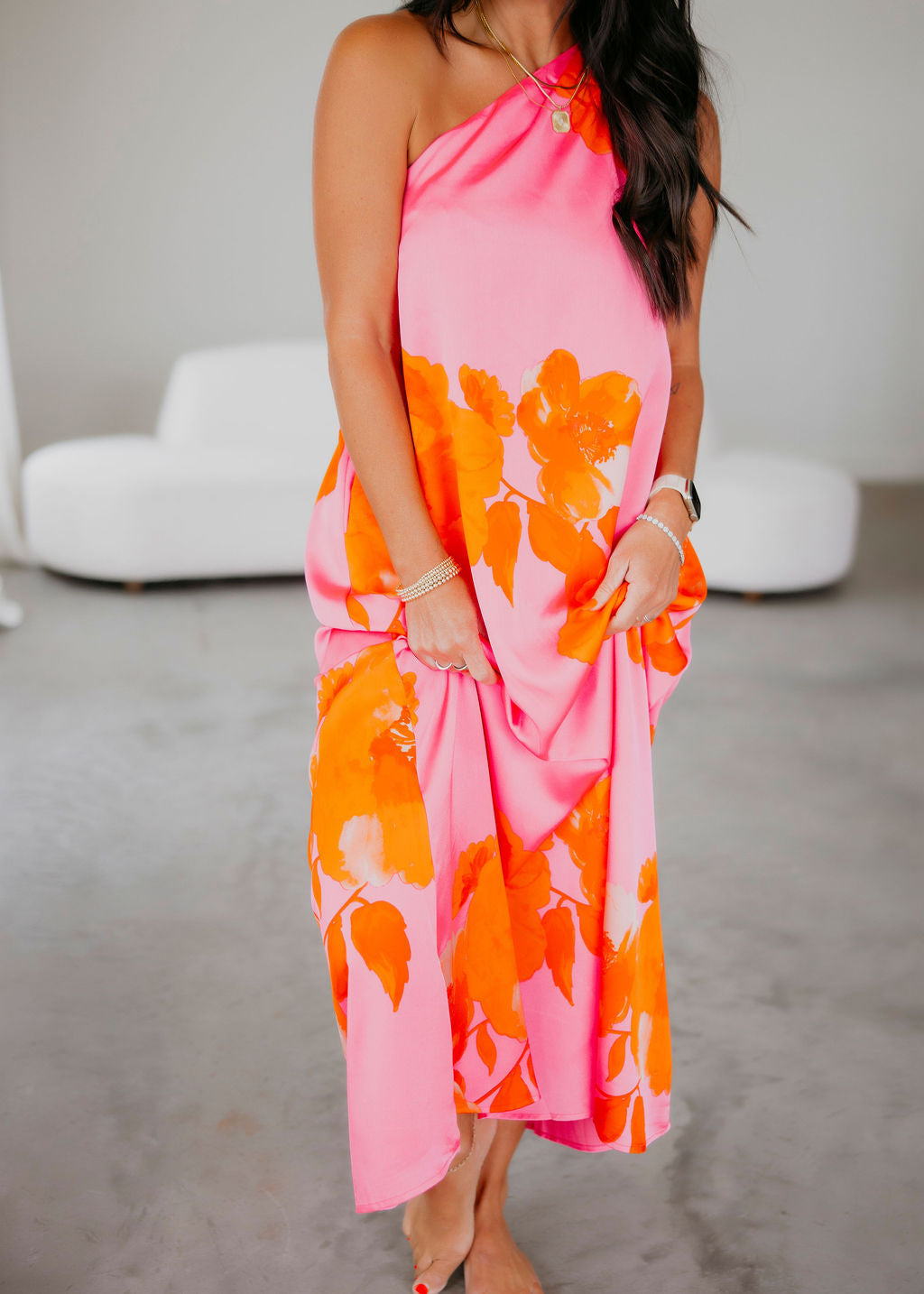 Glena Floral Maxi Dress