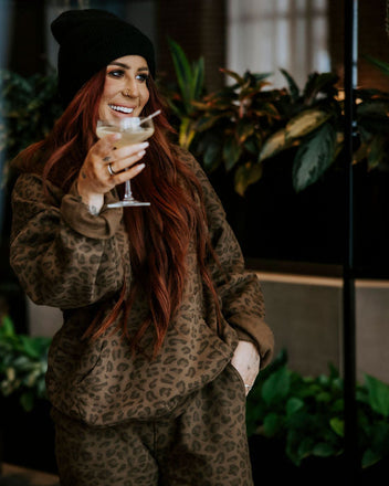 Leopard Hoodie by Chelsea DeBoer