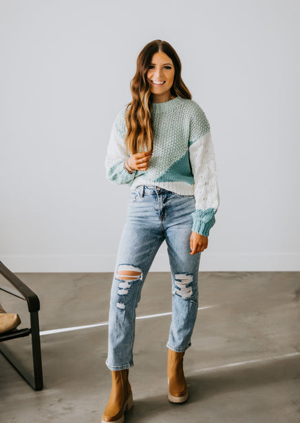 Davi Colorblock Sweater