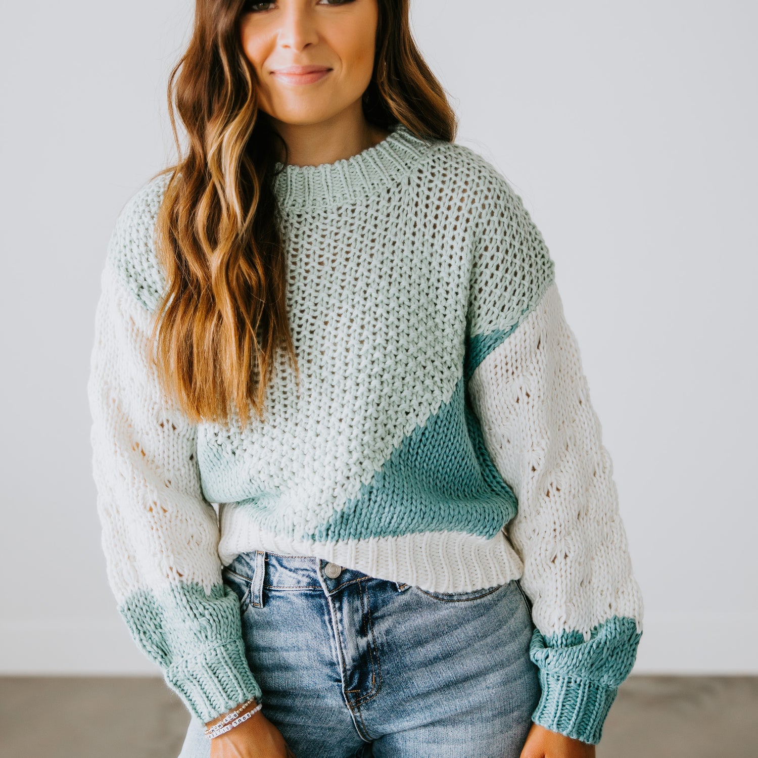 Davi Colorblock Sweater