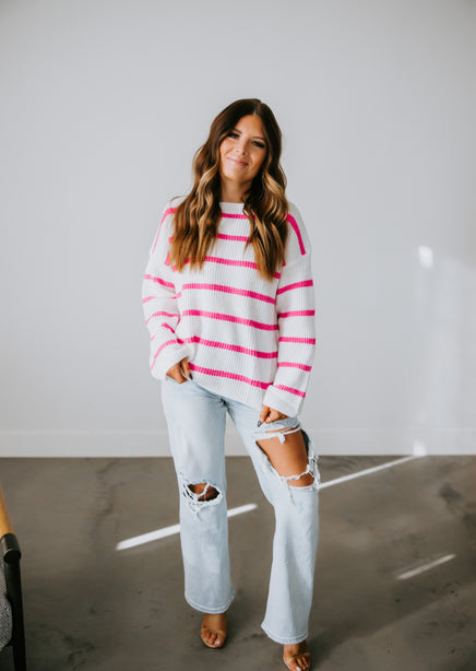 Willow Striped Sweater