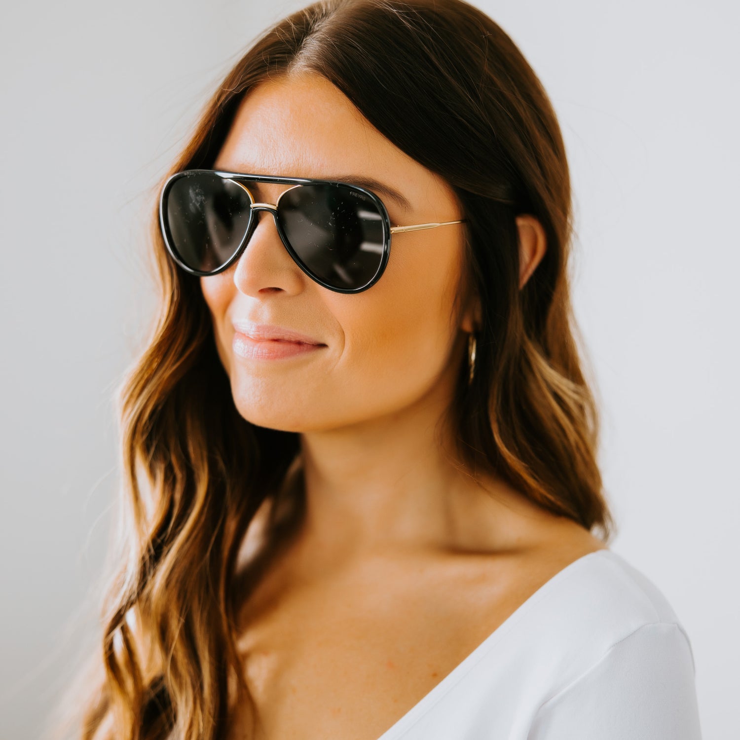 Shay Aviator Sunglasses