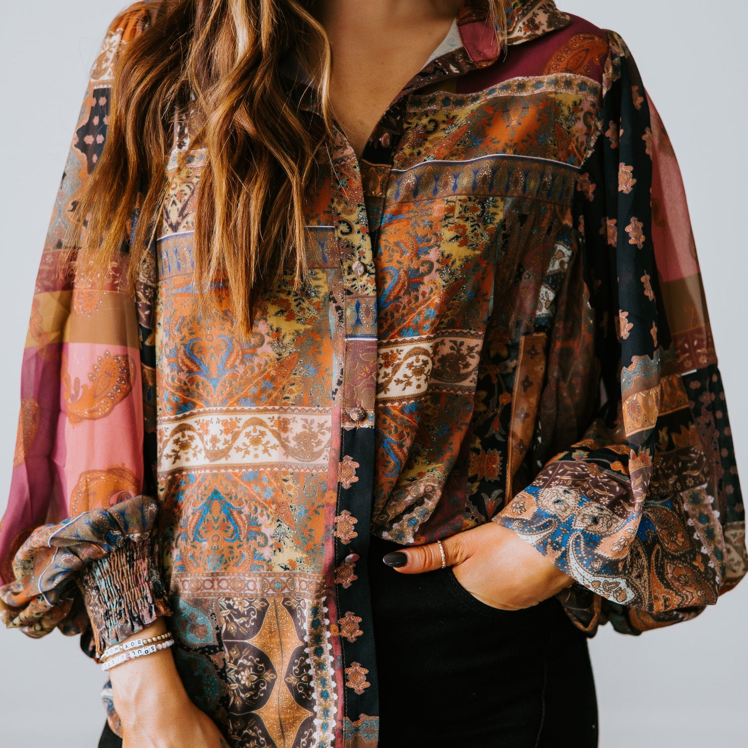 Melody Printed Blouse