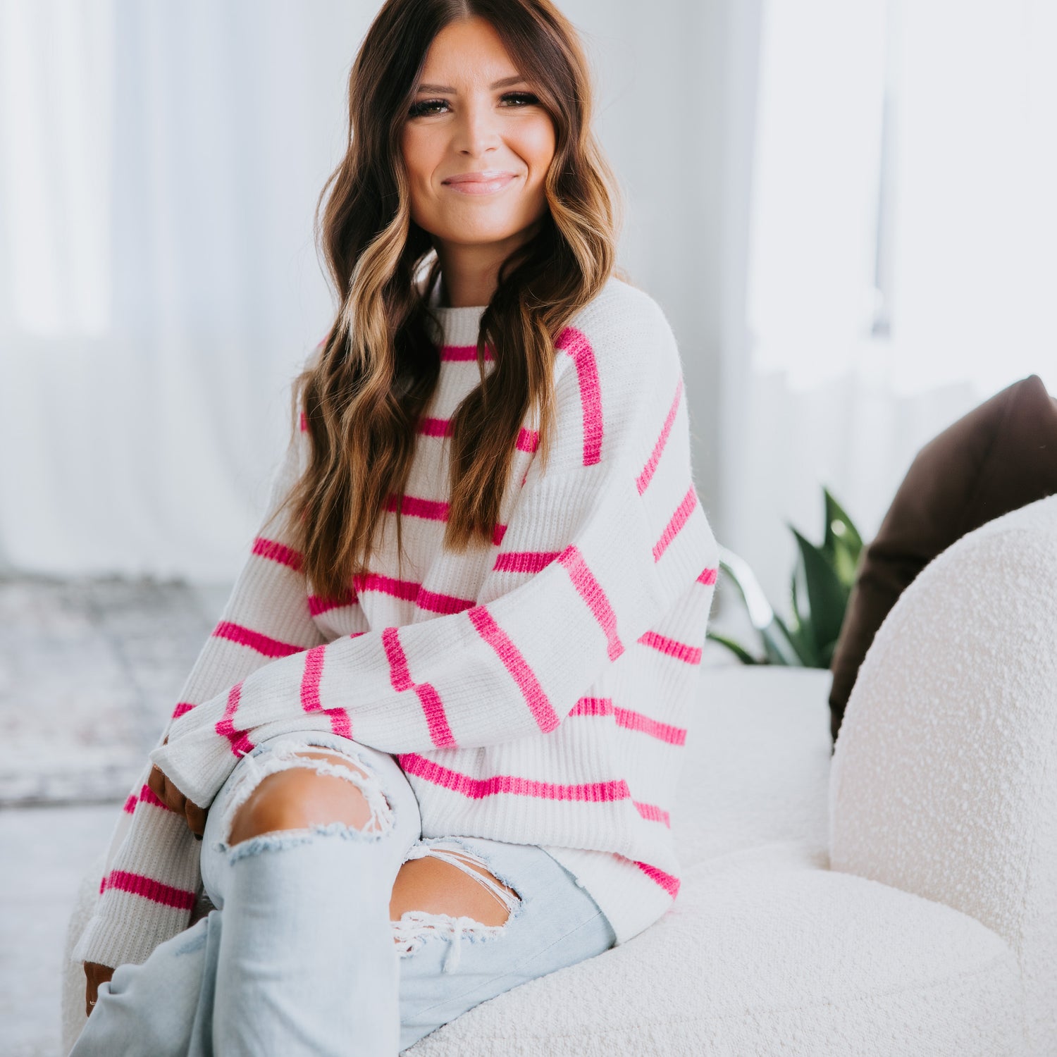 Willow Striped Sweater