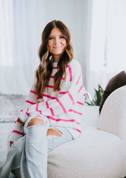 Willow Striped Sweater