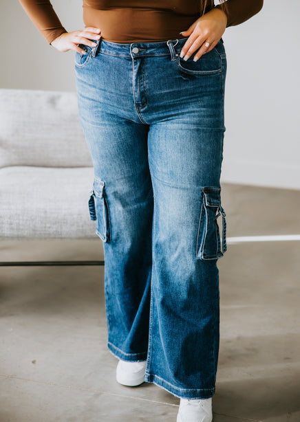 Curvy Bette Cargo Jeans – Lauriebelles