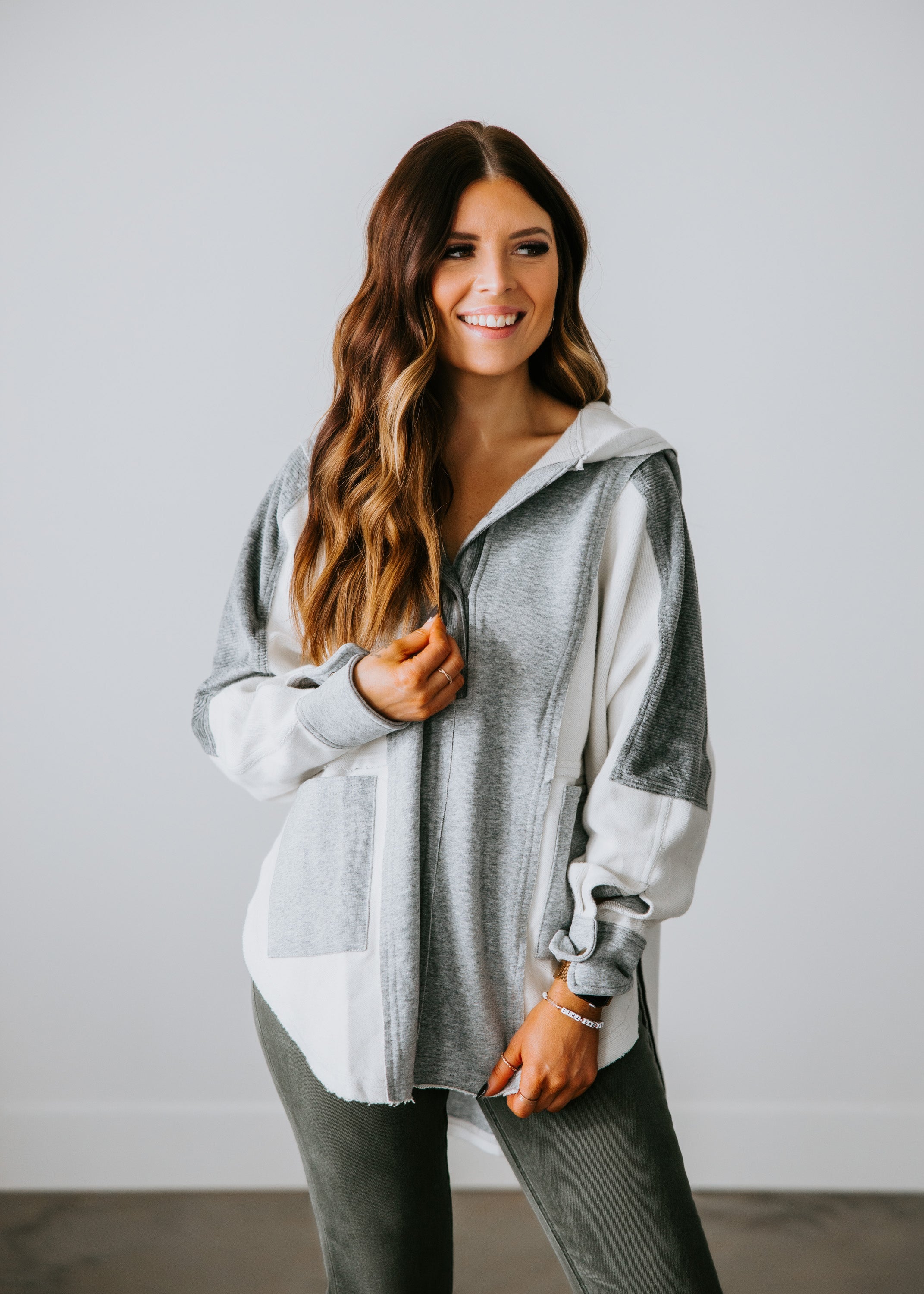 image of Dove Oversized Pullover