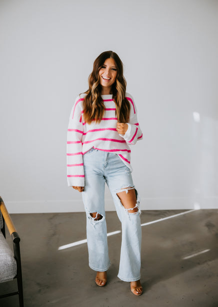 Willow Striped Sweater