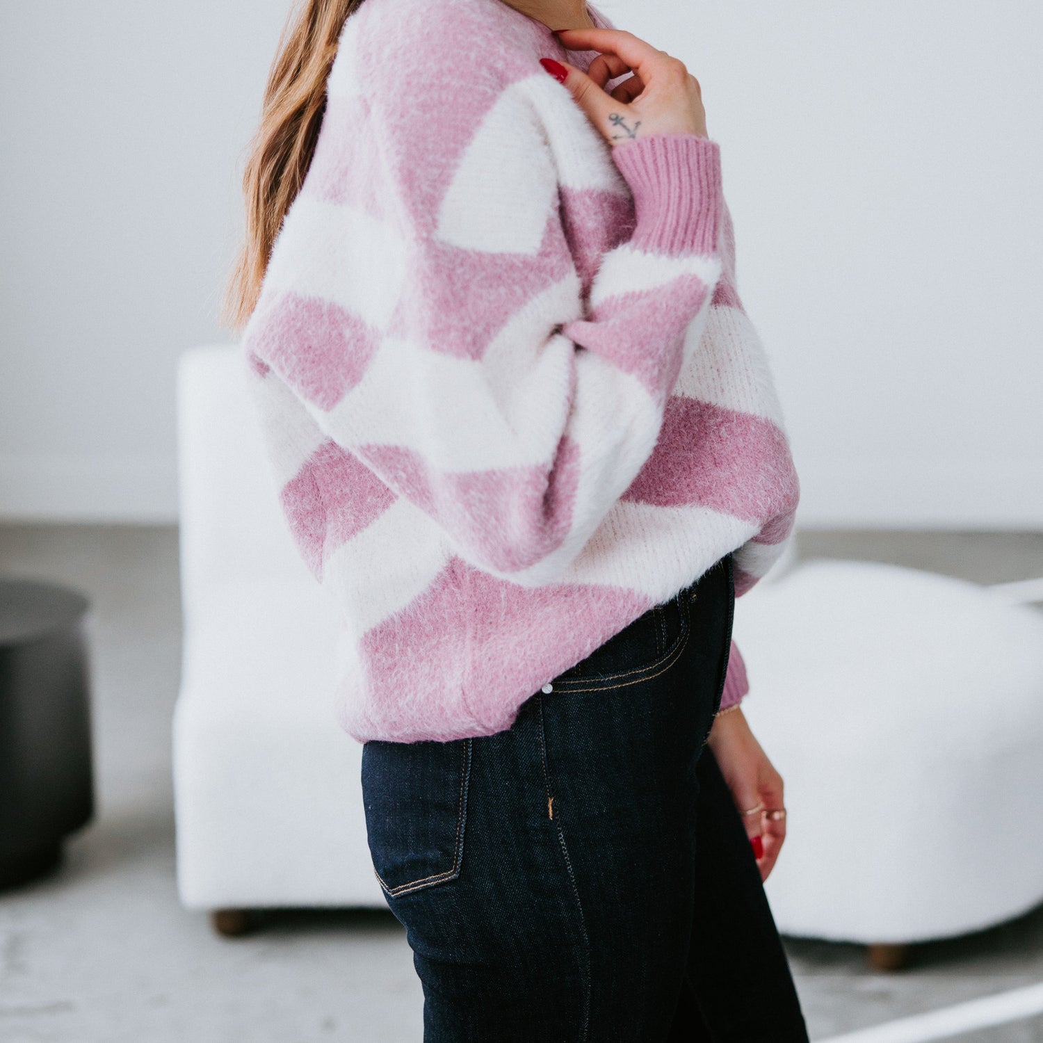 Elise Chevron Sweater