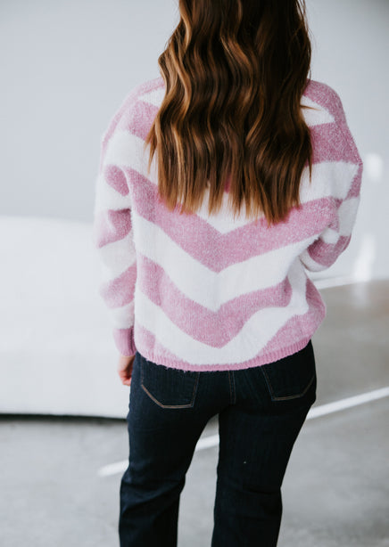 Elise Chevron Sweater