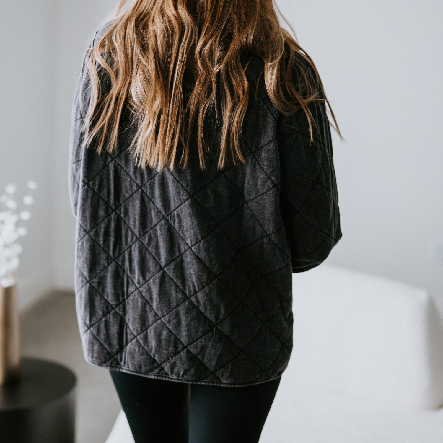 Markie Quilted Pullover