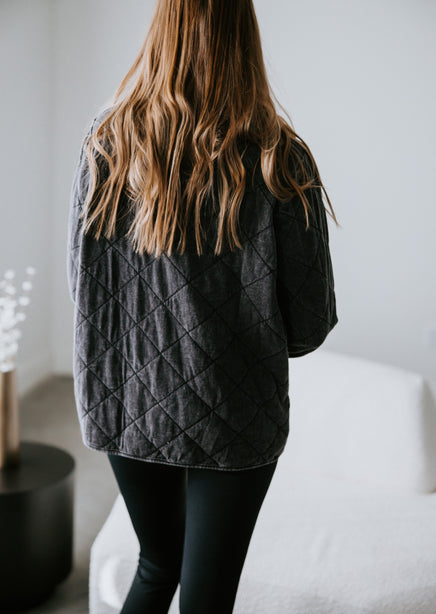 Markie Quilted Pullover