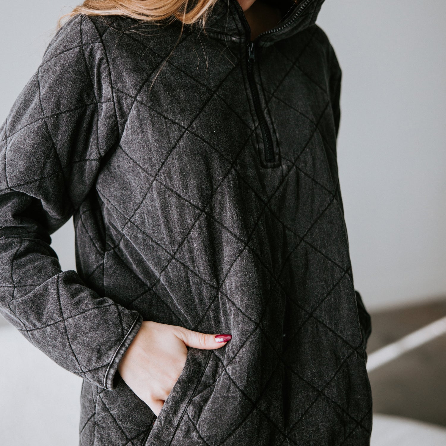 Markie Quilted Pullover