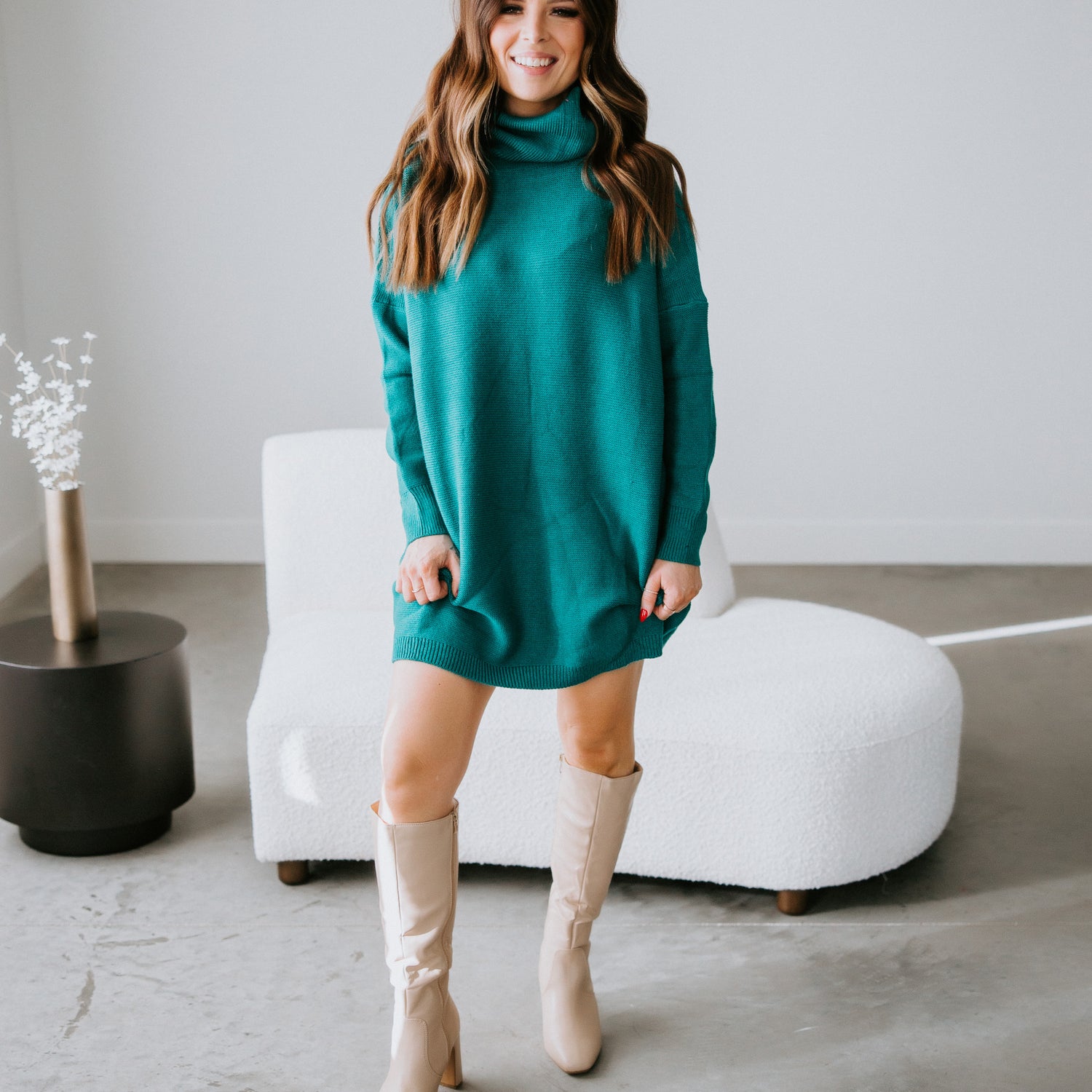Neelie Knit Tunic Sweater