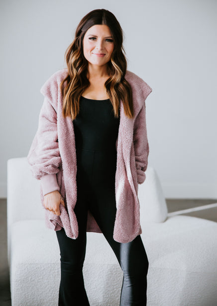 Be Fur-Real Plush Hooded Jacket