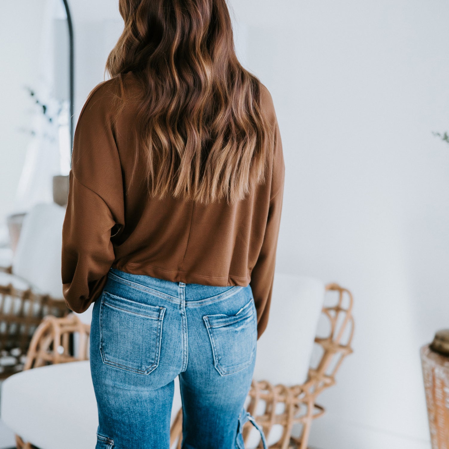 Brea Cropped Sweatshirt