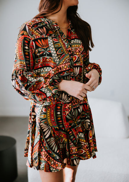 Hannahlisa Printed Dress