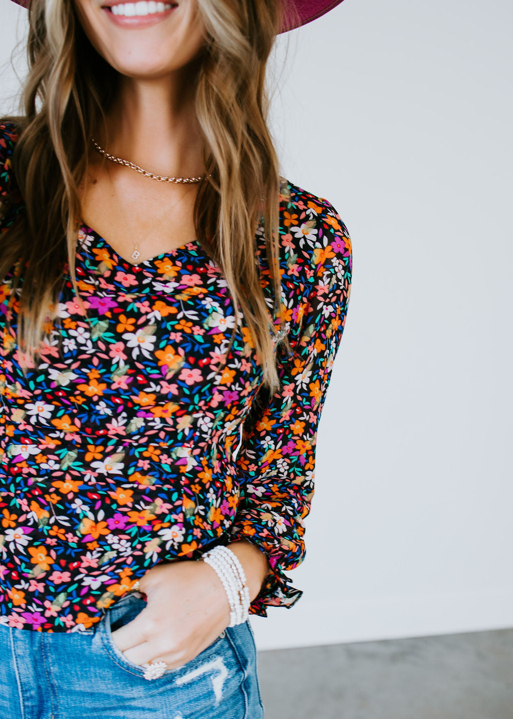 Noa Floral Blouse