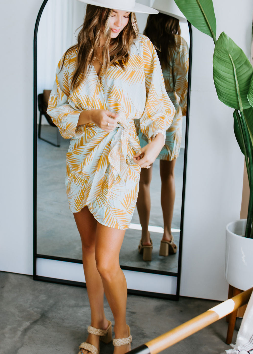 Eleanor Wrap Dress