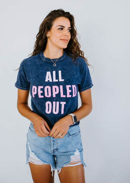 All Peopled Out Graphic Tee