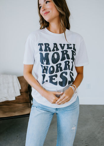 Travel More Graphic Tee