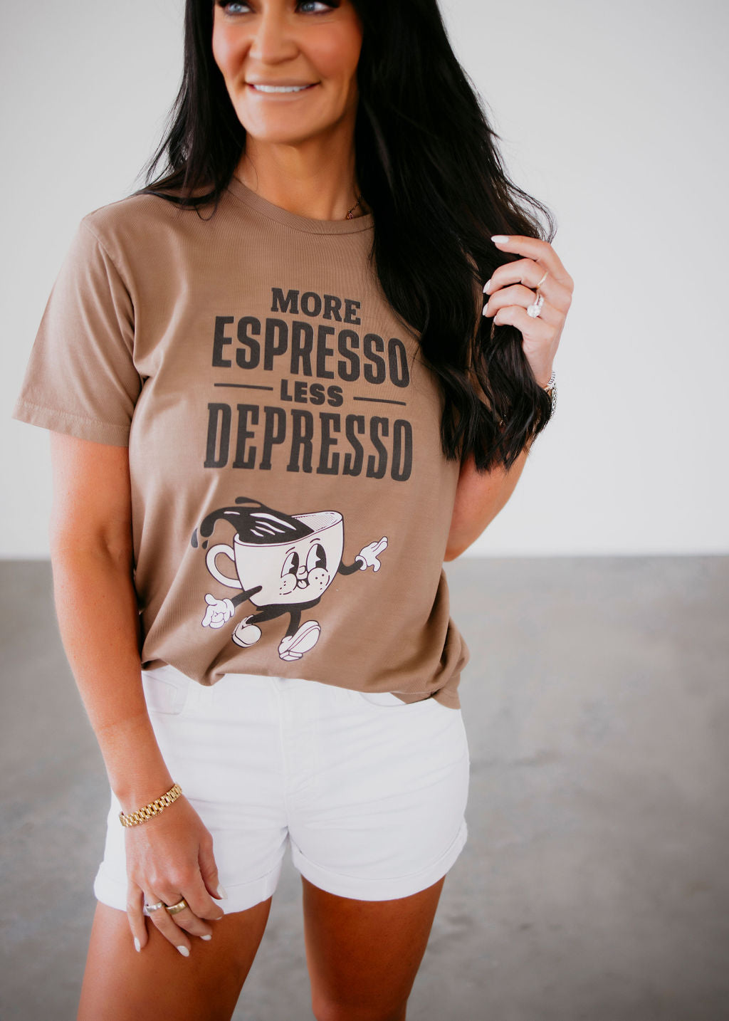 More Espresso Less Depresso Tee