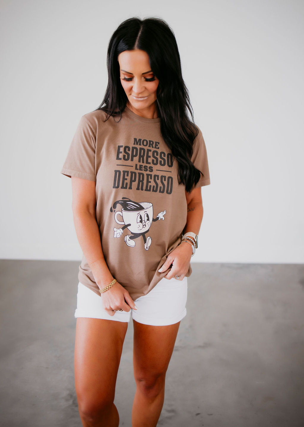 More Espresso Less Depresso Tee