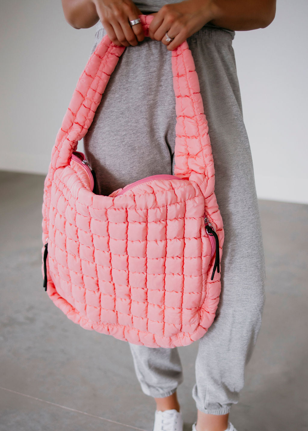 Quilted Carryall Bag