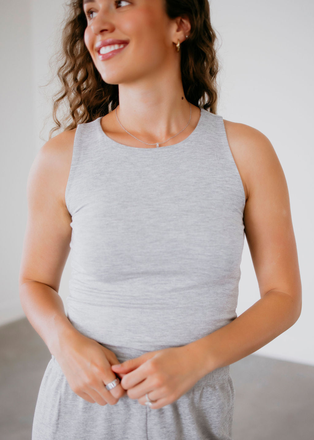 Tani Round Neck Tank