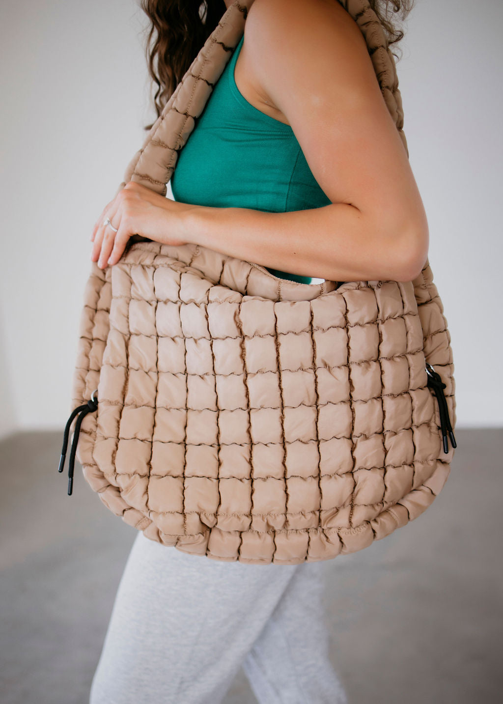 Quilted Carryall Bag