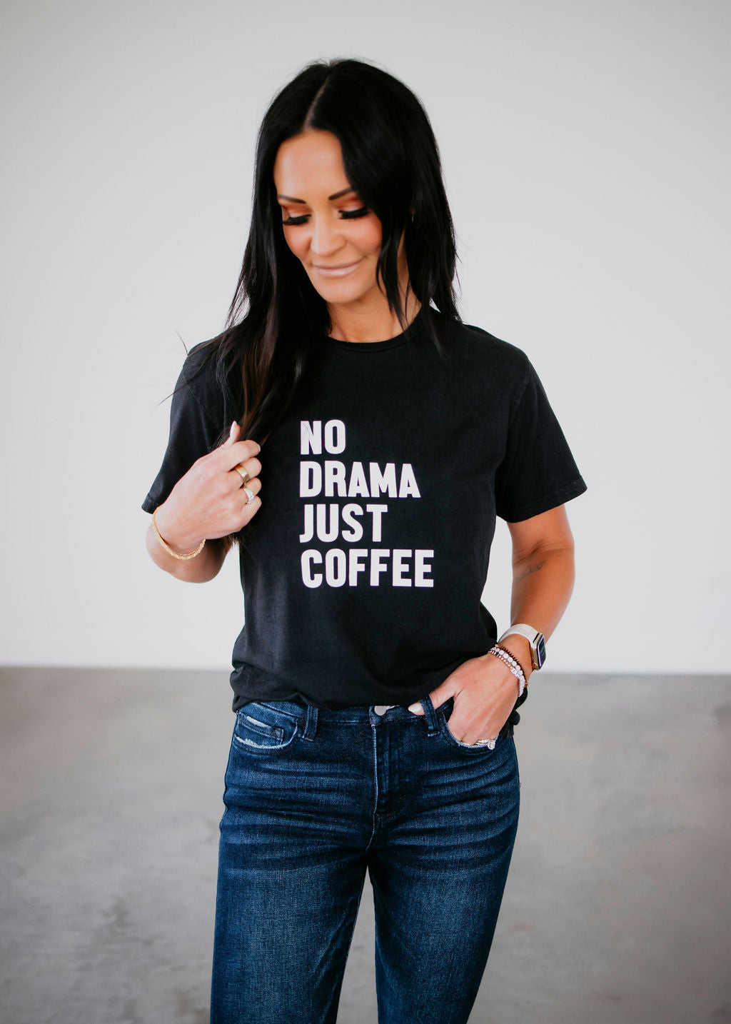 No Drama, Just Coffee Tee