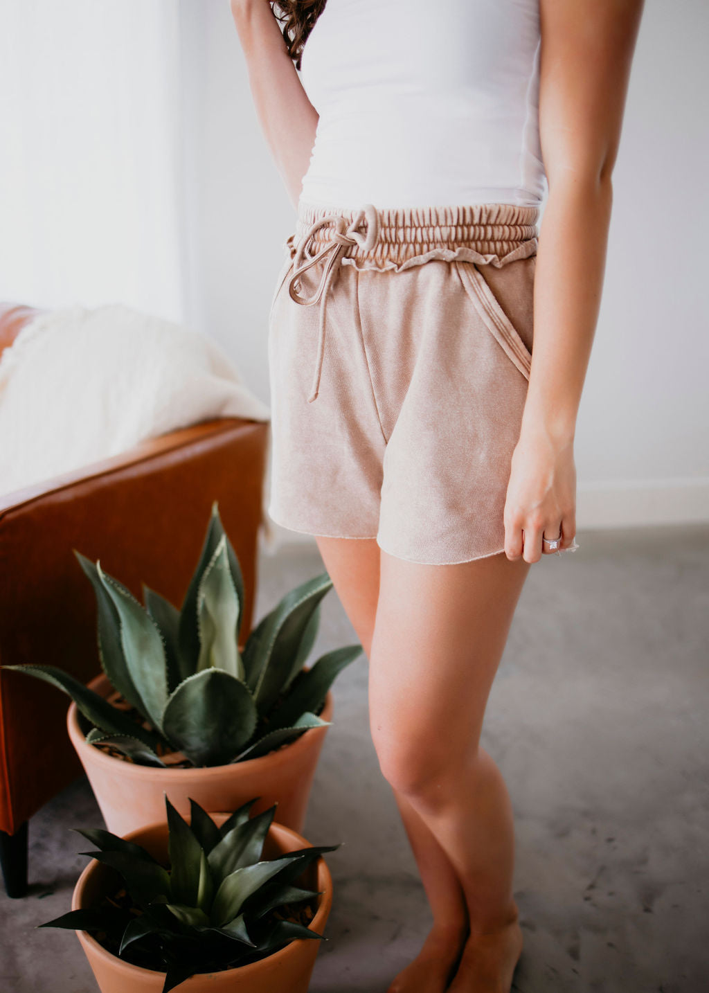 image of Here to Lounge Sweat Shorts