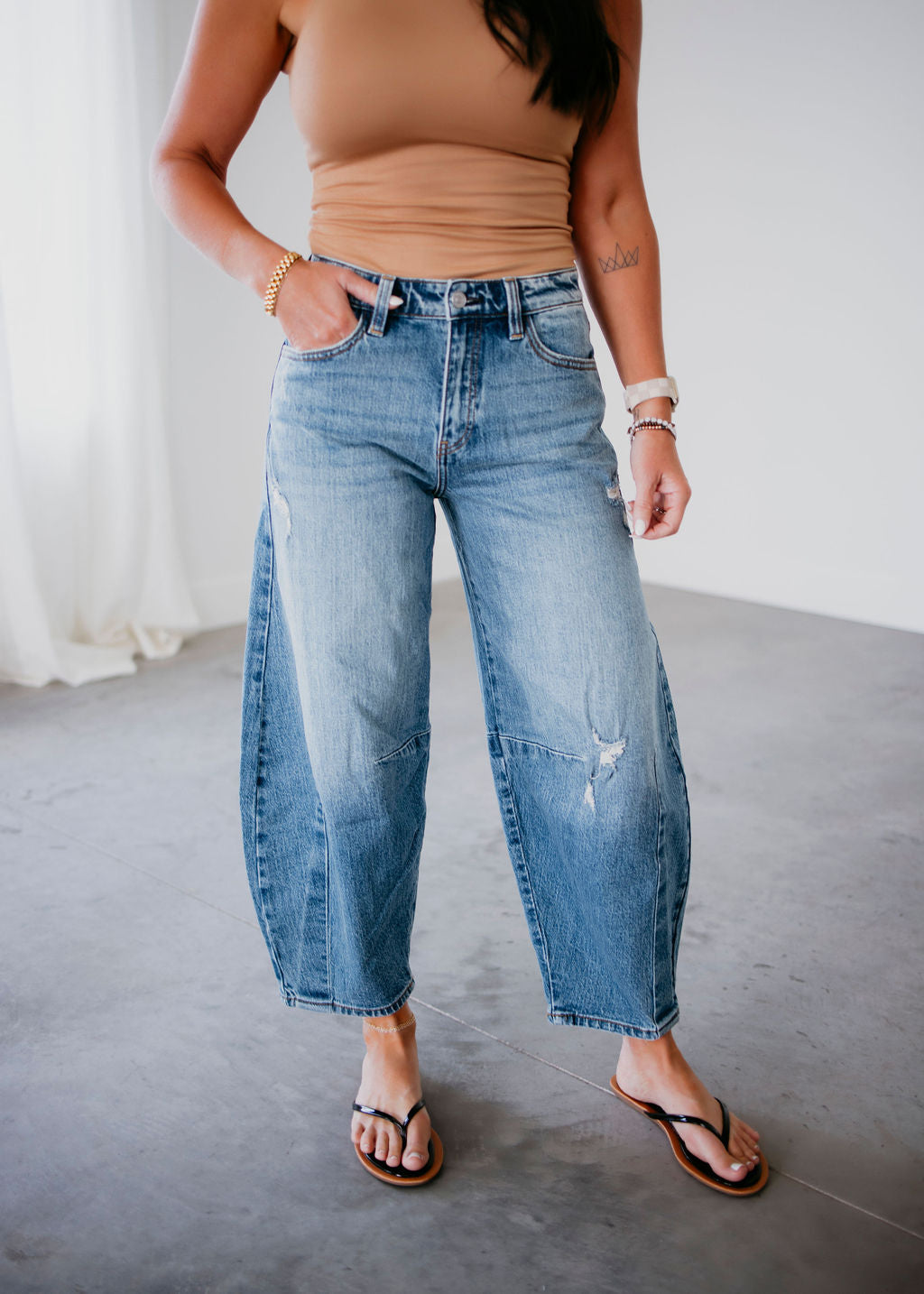 Malika KanCan Horseshoe Jean