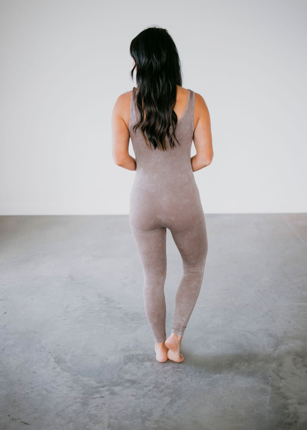 Maxine Ribbed Sports Jumpsuit