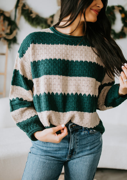 Lofton Striped Knit Sweater