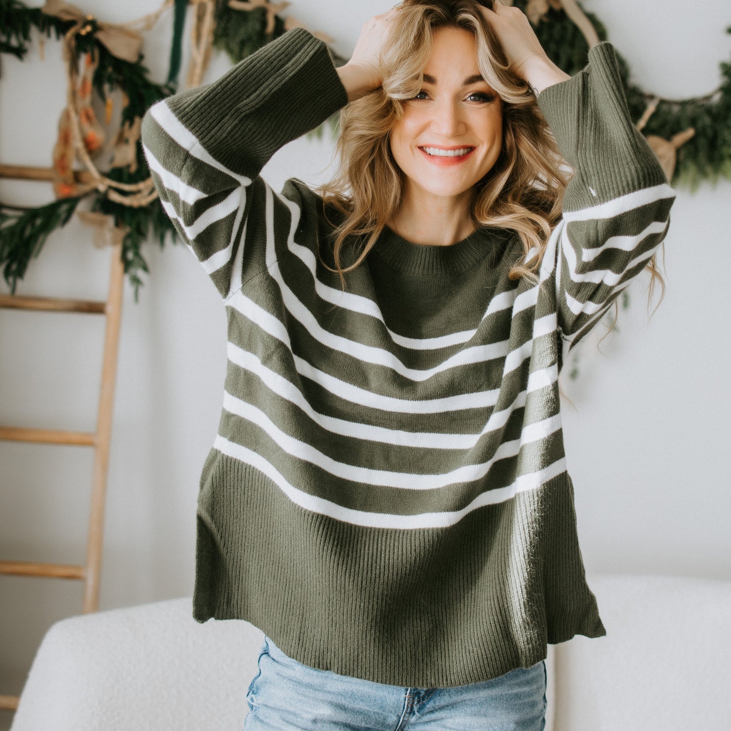 Odessa Striped Sweater