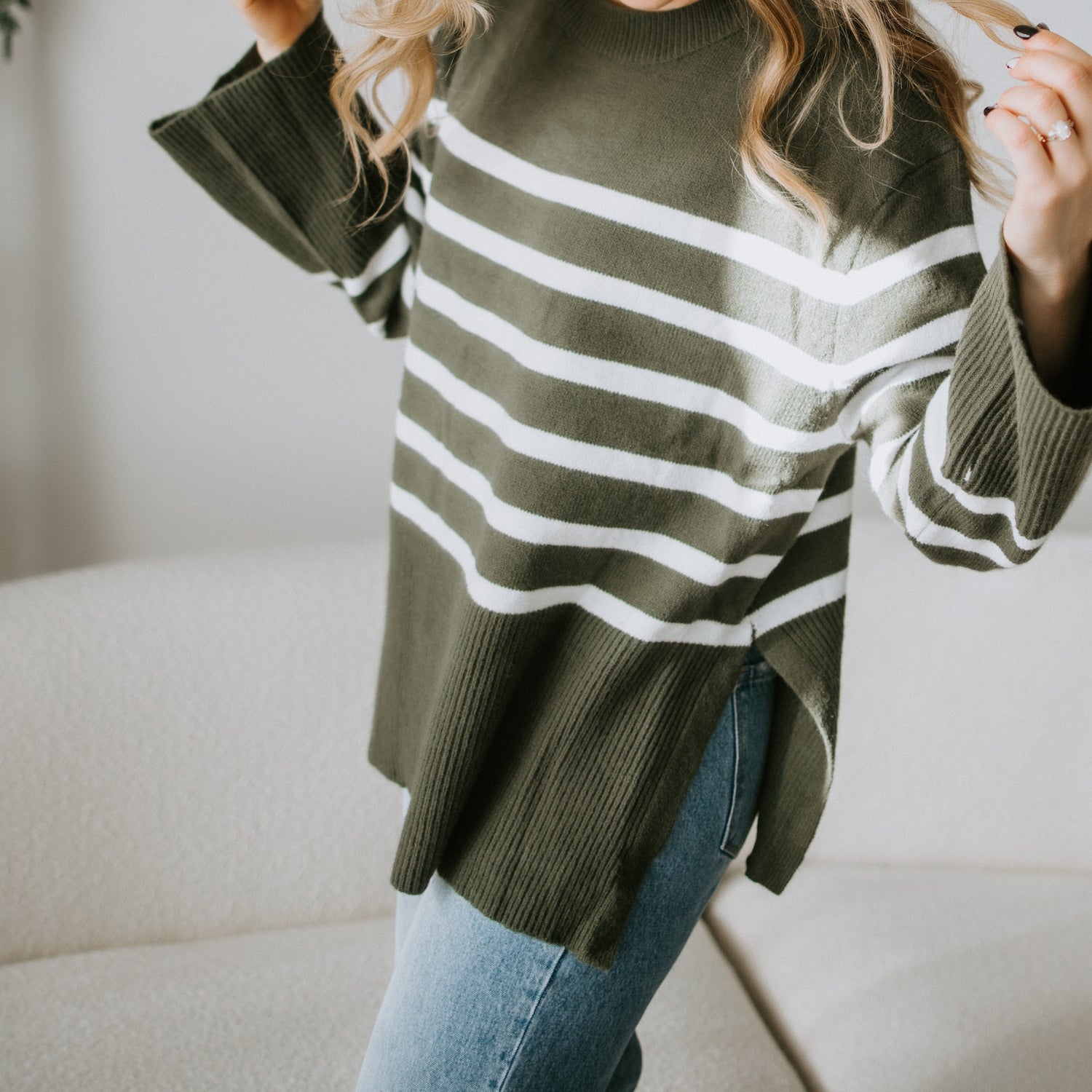 Odessa Striped Sweater